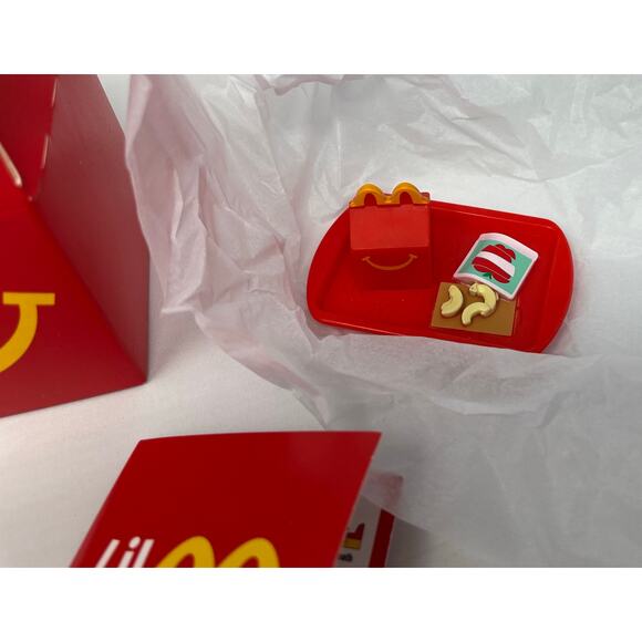 McDonald's Lil McDonald's Miniature Kids Happy Meal Toy New in Box - Picture 4 of 6